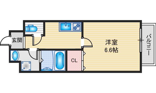 大阪府吹田市岸部南１ 岸辺駅 1K マンション 賃貸物件詳細