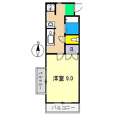 高知県高知市中久万 入明駅 1K マンション 賃貸物件詳細