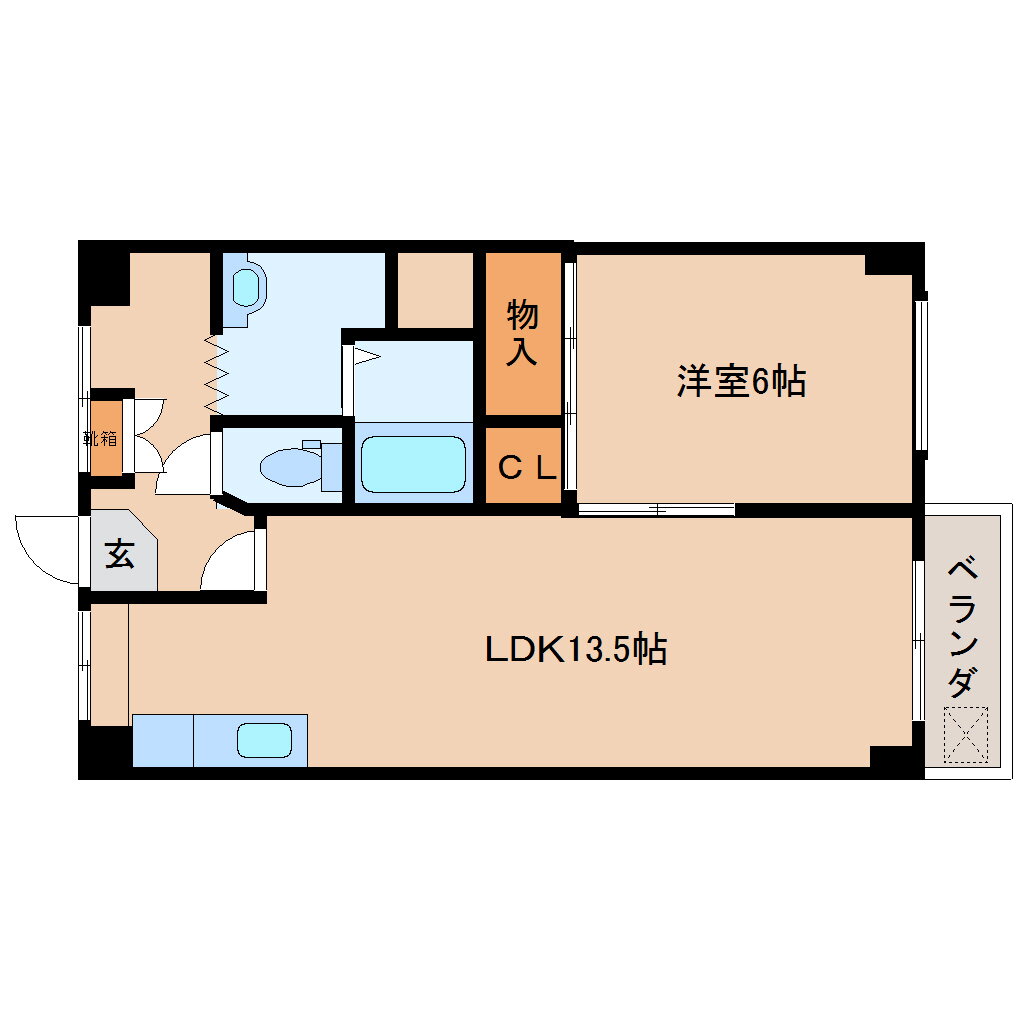 奈良県奈良市秋篠新町 大和西大寺駅 1LDK マンション 賃貸物件詳細