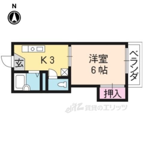 京都府京都市東山区今熊野剣宮町 京都駅 1K アパート 賃貸物件詳細