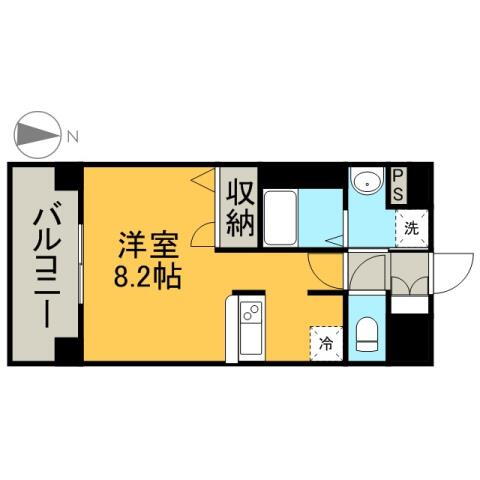 ライジングコート名古屋駅前東 2階 ワンルーム 賃貸物件詳細