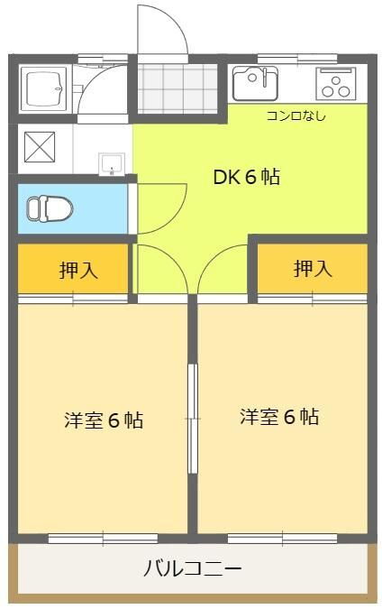 兵庫県明石市大久保町大窪 大久保駅 2DK マンション 賃貸物件詳細