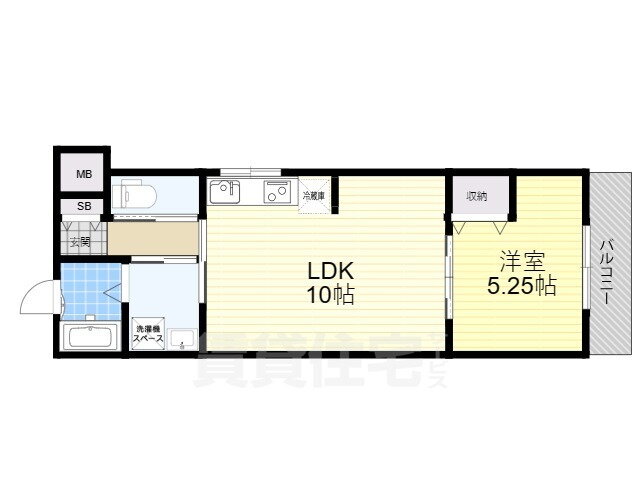 大阪府枚方市牧野阪２ 牧野駅 1LDK アパート 賃貸物件詳細