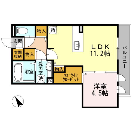 ＣＡＳＡ　さくら坂 2階 1LDK 賃貸物件詳細