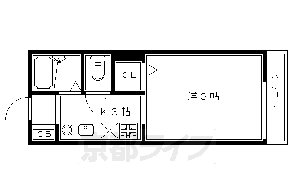 京都府京都市南区東九条中御霊町 京都駅 1K アパート 賃貸物件詳細