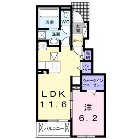 岡山県浅口市金光町占見新田 金光駅 1LDK アパート 賃貸物件詳細
