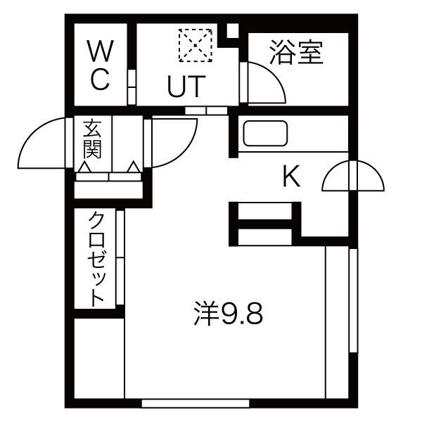北海道札幌市中央区南五条西９ すすきの駅 1K マンション 賃貸物件詳細