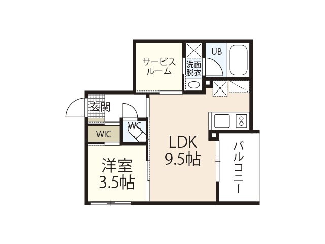 広島県広島市中区江波二本松１ 江波駅 1SLDK マンション 賃貸物件詳細