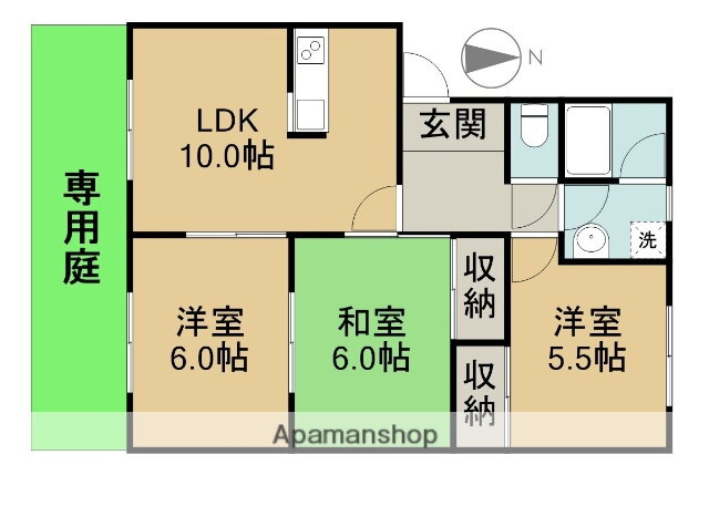 愛知県清須市西枇杷島町城並３ 中小田井駅 2LDK マンション 賃貸物件詳細