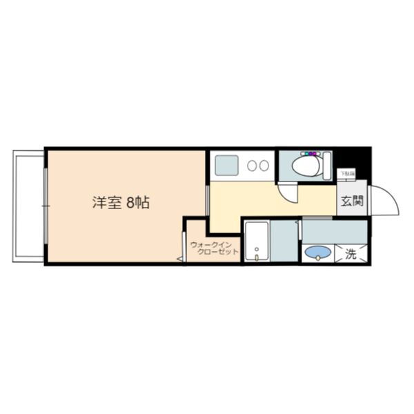 熊本県熊本市西区二本木４ 田崎橋駅 1K マンション 賃貸物件詳細
