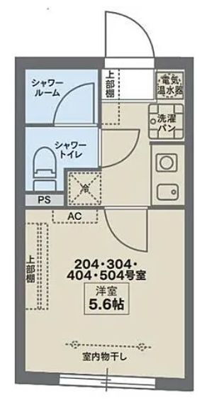 東京都品川区二葉３ 西大井駅 1K マンション 賃貸物件詳細