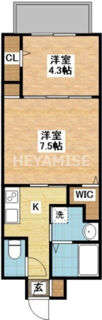 長崎県長崎市目覚町 茂里町駅 2K マンション 賃貸物件詳細