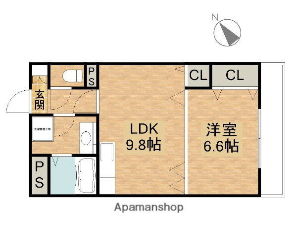 サンヴィラＫ 1階 1LDK 賃貸物件詳細