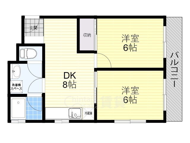 大阪府豊中市上野西２ 少路駅 2DK マンション 賃貸物件詳細