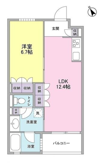 東京都大田区下丸子３ 下丸子駅 1LDK マンション 賃貸物件詳細