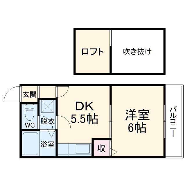 京都府京都市西京区御陵谷町 桂駅 1DK アパート 賃貸物件詳細