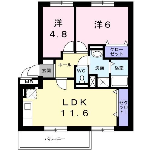 茨城県水戸市見川４ 赤塚駅 2LDK マンション 賃貸物件詳細