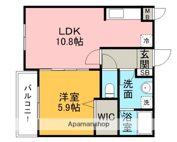 福岡県福岡市西区富士見２ 周船寺駅 1LDK マンション 賃貸物件詳細