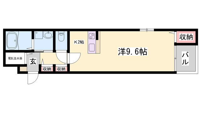 兵庫県姫路市野里 野里駅 1K マンション 賃貸物件詳細