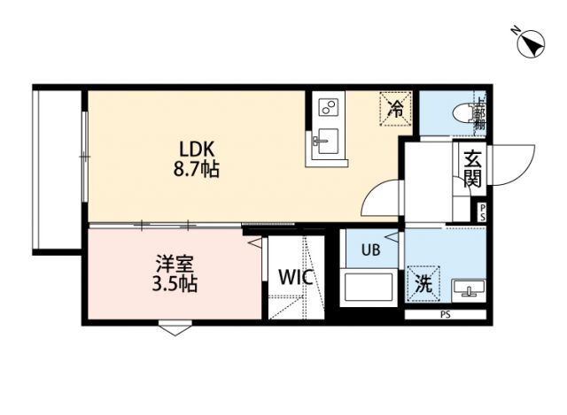 埼玉県さいたま市桜区田島８ 西浦和駅 1LDK アパート 賃貸物件詳細
