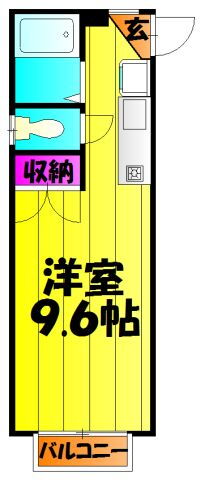東京都北区志茂４ 赤羽駅 ワンルーム アパート 賃貸物件詳細