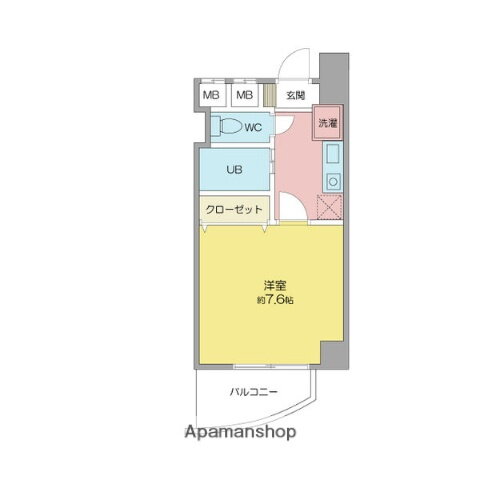 愛知県名古屋市中村区牛田通２ 岩塚駅 1K マンション 賃貸物件詳細