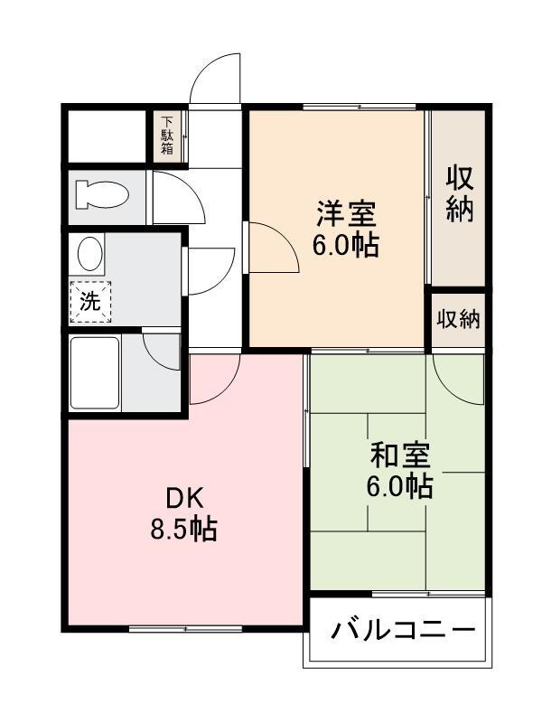 香川県高松市室新町 三条駅 2DK マンション 賃貸物件詳細