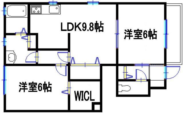 兵庫県姫路市飾磨区蓼野町 西飾磨駅 2LDK アパート 賃貸物件詳細