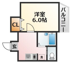 大阪府大阪市東淀川区上新庄３ 上新庄駅 1K マンション 賃貸物件詳細