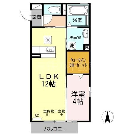 静岡県磐田市中泉 磐田駅 1LDK アパート 賃貸物件詳細