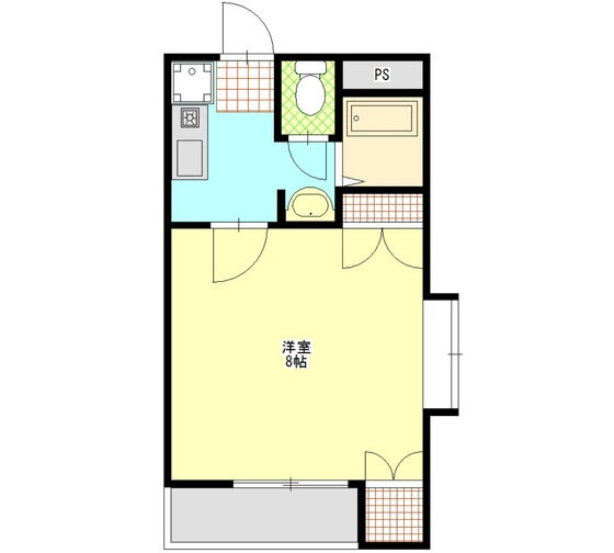 岡山県岡山市北区青江１ 大元駅 1K マンション 賃貸物件詳細