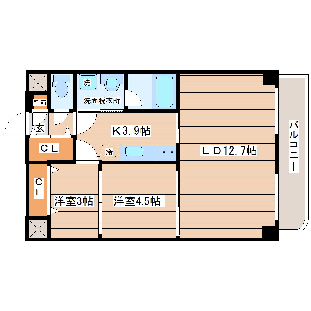 宮城県仙台市太白区中田町字二軒橋 南仙台駅 1SLDK マンション 賃貸物件詳細
