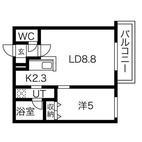 北海道札幌市東区北十八条東９ 環状通東駅 1LDK マンション 賃貸物件詳細