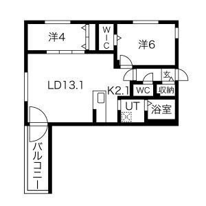 北海道札幌市東区北四十条東１７ 栄町駅 2LDK マンション 賃貸物件詳細