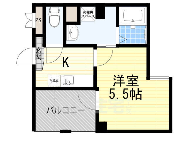 大阪府大阪市西成区天下茶屋３ 天下茶屋駅 1K マンション 賃貸物件詳細