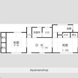 宮城県仙台市宮城野区二の森 東照宮駅 2DK 一戸建て 賃貸物件詳細