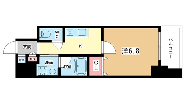 大阪府豊中市服部南町３ 服部天神駅 1K マンション 賃貸物件詳細