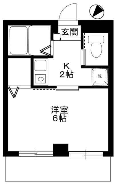 神奈川県横浜市保土ヶ谷区天王町１ 天王町駅 1K マンション 賃貸物件詳細