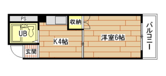 広島県広島市南区東雲本町２ 1K マンション 賃貸物件詳細