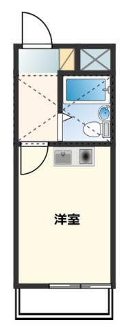 神奈川県横浜市神奈川区白幡向町 白楽駅 ワンルーム アパート 賃貸物件詳細