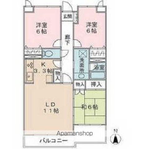 東京都世田谷区成城４ 成城学園前駅 3LDK マンション 賃貸物件詳細