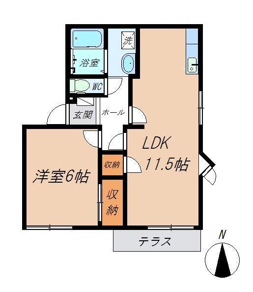 ポンパブランカ 1階 1LDK 賃貸物件詳細