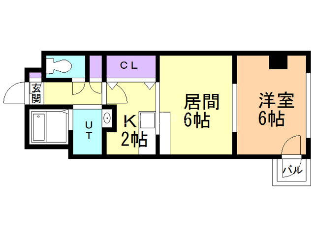 北海道札幌市南区澄川三条５ 自衛隊前駅 1LDK マンション 賃貸物件詳細