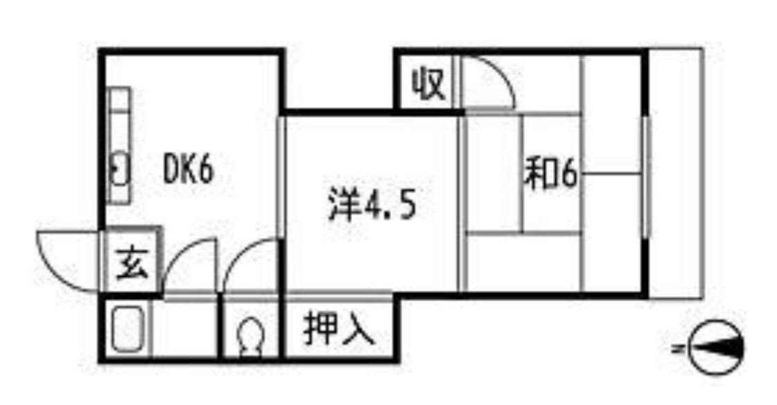 東京都練馬区富士見台４ 富士見台駅 2DK アパート 賃貸物件詳細