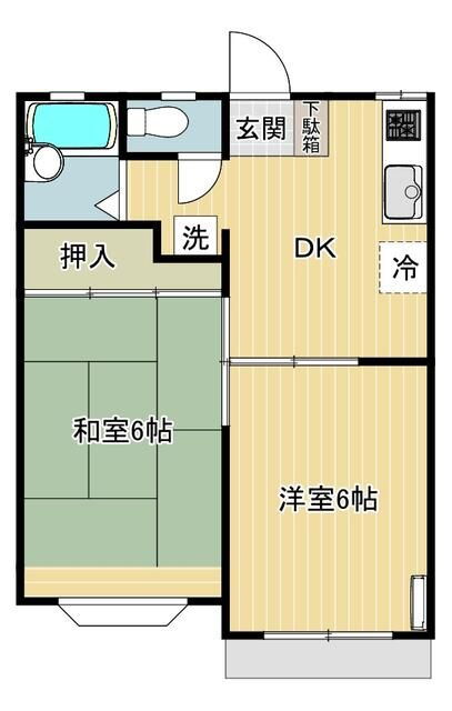 東京都八王子市東浅川町 狭間駅 2DK アパート 賃貸物件詳細