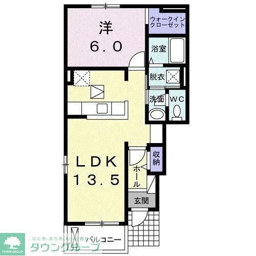 アステール 1階 1LDK 賃貸物件詳細
