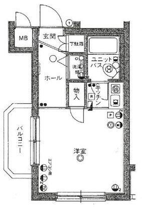 東京都北区中里３ 駒込駅 ワンルーム マンション 賃貸物件詳細