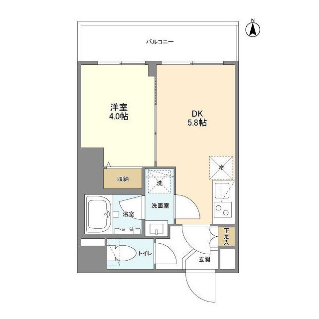 東京都江東区毛利２ 錦糸町駅 1DK マンション 賃貸物件詳細
