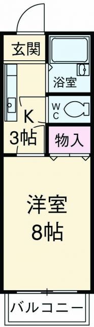 静岡県浜松市中央区和合町 浜松駅 1K アパート 賃貸物件詳細