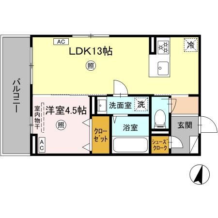 ロイヤルコーポ弓削ＩＩ 3階 1LDK 賃貸物件詳細